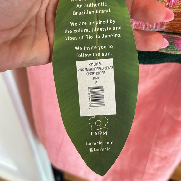 Farm Rio Beaded Mini Dress (runs small!) - Picture 5 of 7